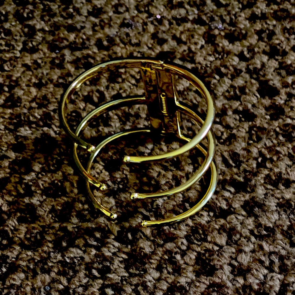 Gold Cuff Bracelet